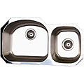 Offset Double Bowl Sink