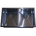 Zero Radius Double-bowl Kitchen Sink
