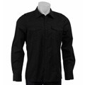 Kenneth Cole Men's Military Details Woven Shirt