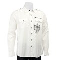 Kenneth Cole Men's Military Print Shirt