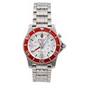 Swiss Army Women's Maverick II Red Bezel Alarm Watch