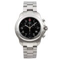 Swiss Army Men's Officer's 1884 Chrono Steel Watch