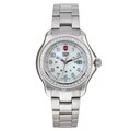Swiss Army Women's Officer's Diamond White Dial Watch