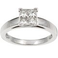 14k White Gold 4/5ct TDW Diamond Engagement Ring (G-H, I1)