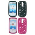 HTC G2 MyTouch Glitter Stars Design Skin Case