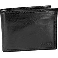 Guess Men's Black Passcase Wallet