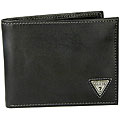 Guess Men's Black Passcase Wallet