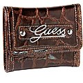 Guess Women's Celeste Brown Tri-fold Wallet