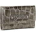 Guess Women's Celeste Grey Tri-fold Wallet