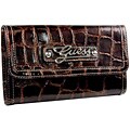 Guess Women's 'Celeste' Brown Tri-fold Wallet