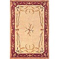 Handmade Himalayan Sheep Wool Rug (4' x 6')