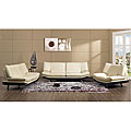 Visalia Porcelain 3-piece Contemporary Sofa/ Chair/ Loveseat Set