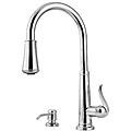 Price Pfister Ashfield Chrome 2-handle Bridge Pull-out Faucet
