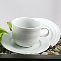 Lizbon Porcelain 18-piece Coffee and Cake Set (Serves 6)