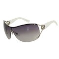 Gucci 2808/S Unisex White/ Grey Oversize Sunglasses