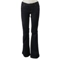 Calvin Klein Women's Rinse Wash Flare-leg Jeans