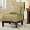 Framed Tapered Stripe Chair 