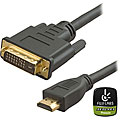Fuji Labs 6-foot Premium Hi-speed HDMI-DVI Cable