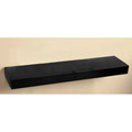 2-drawer Black Wall Shelf