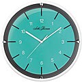 Seth Thomas 'Cayman' Teal Dial Wall Clock