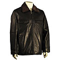 Joseph Abboud Men's Lamb Leather Jacket