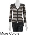 BCBGeneration Women's Long-sleeve V-neck Cardigan Sweater