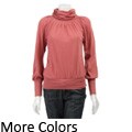 BCBGeneration Women's Slouchy Turtle-neck Top