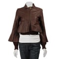 BCBGeneration Women's 'Stephanie' Layered-look Leather Jacket