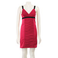 Max and Cleo Stretch Crepe Satin Party Dress