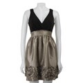 Max and Cleo Women's Ruffle-hem Dress