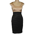 Maggy London Women's Solid Stretch Satin Dress