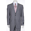 Ferrecci Men's Grey Two-button Suit
