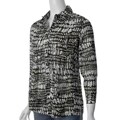 Ninety Women's Long-sleeve Pintucked Blouse