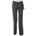 Zinc Women's Tie-waist Charcoal Pants