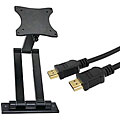 Plasma LCD Monitor TV Wall Mount and HDMI Cable
