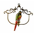 Tiffany-style Hanging Bird Lamp