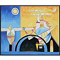 Wassily Kandinsky 'Torre de Kiev (particolare)' Oil Canvas Art