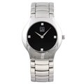 ESQ Men's Stainless Steel Diamond Hour Marker Watch