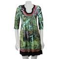 Sam & Max Women's 3/4-sleeve Sublimation Dress