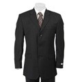 Calvin Klein Men's 3-button Grey Stripe Suit