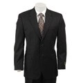 Lauren By Ralph Lauren Men's 2-button Charcoal Suit