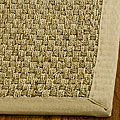 Hand-woven Natural Fiber Seagrass Beige Rug (4' x 6')
