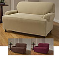 Stretch Mosaic One-piece T-cushion Sofa Slipcover