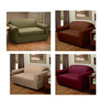 Stretch Microsuede 1-piece Chair Slipcover