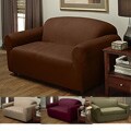 Stretch Microsuede 1-piece Loveseat Slipcover