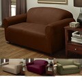 Stretch Microsuede 1-piece Sofa Slipcover