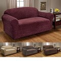 Stretch Diamond 1-piece Loveseat Slipcover
