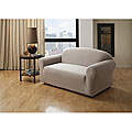 Stretch Twill 1-piece Loveseat Slipcover