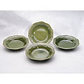 Renaissance Green 8.5-inch Soup Bowls (Set of 4)