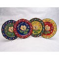 Certified International Duchess Dinner Plates (Set of 4)